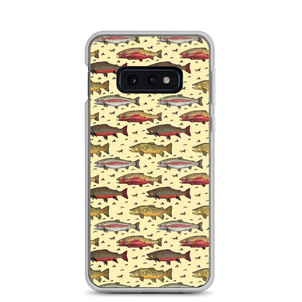 Trout Party Samsung Case Yellow