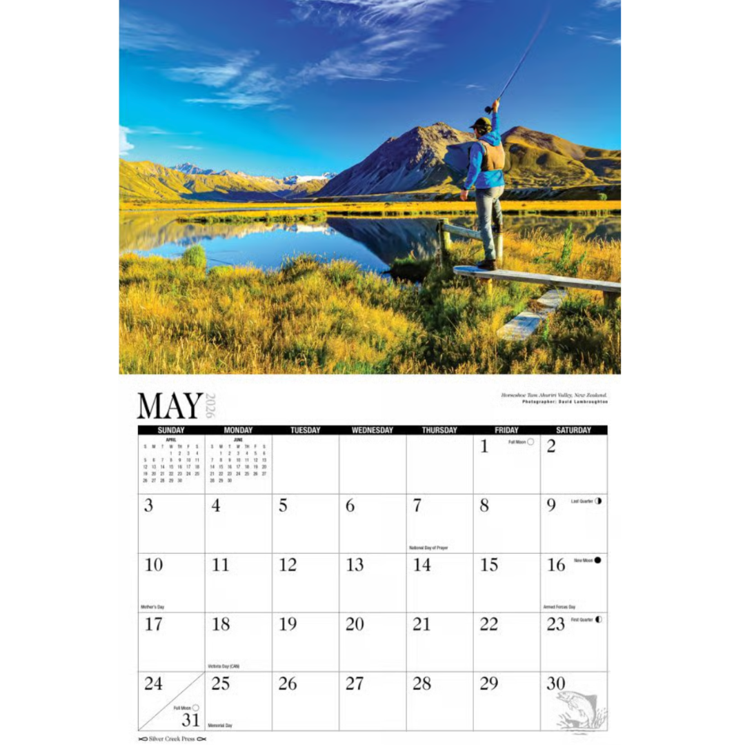 2026 Trout Salmon and Steelhead Calendar