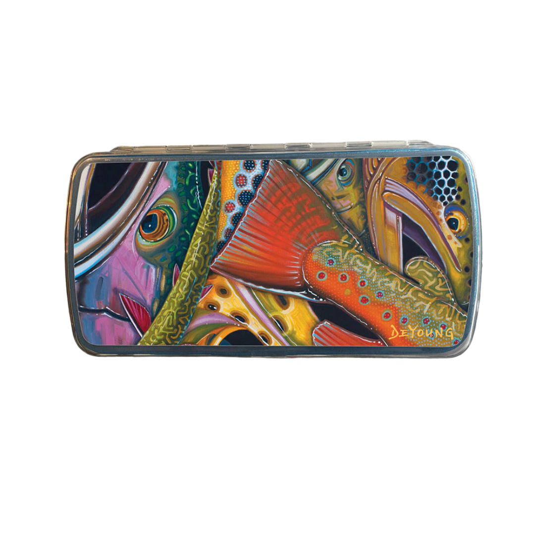 DeYoung Bugger Barn Fly Box - Trout Confetti