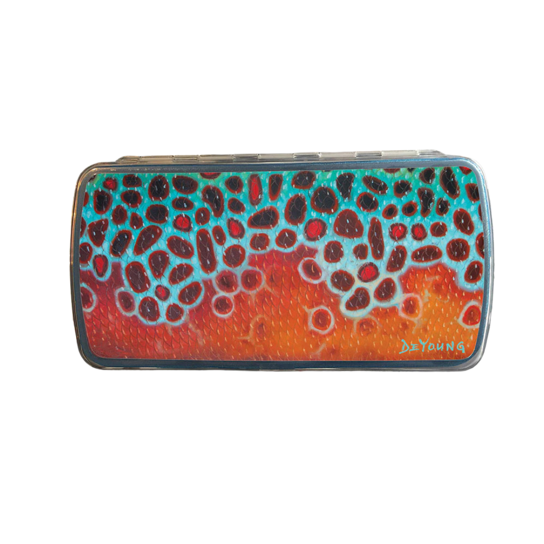 DeYoung Cliffs Bugger Barn Fly Box - Brown Trout Flank