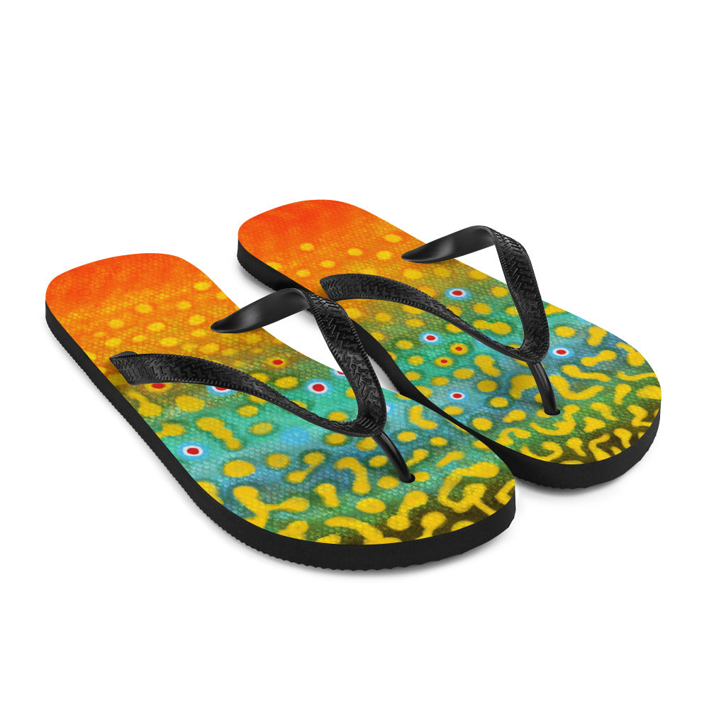 Brook Trout Flip-Flops