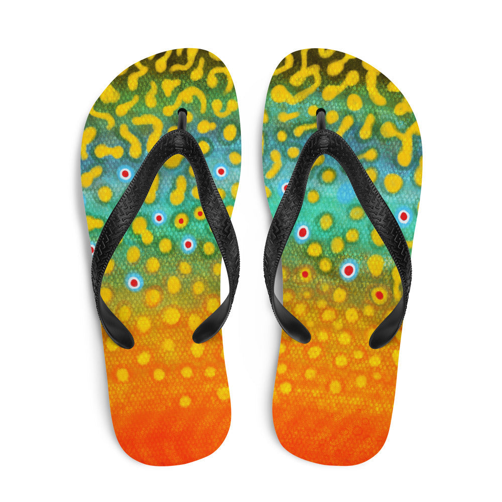 Brook Trout Flip-Flops