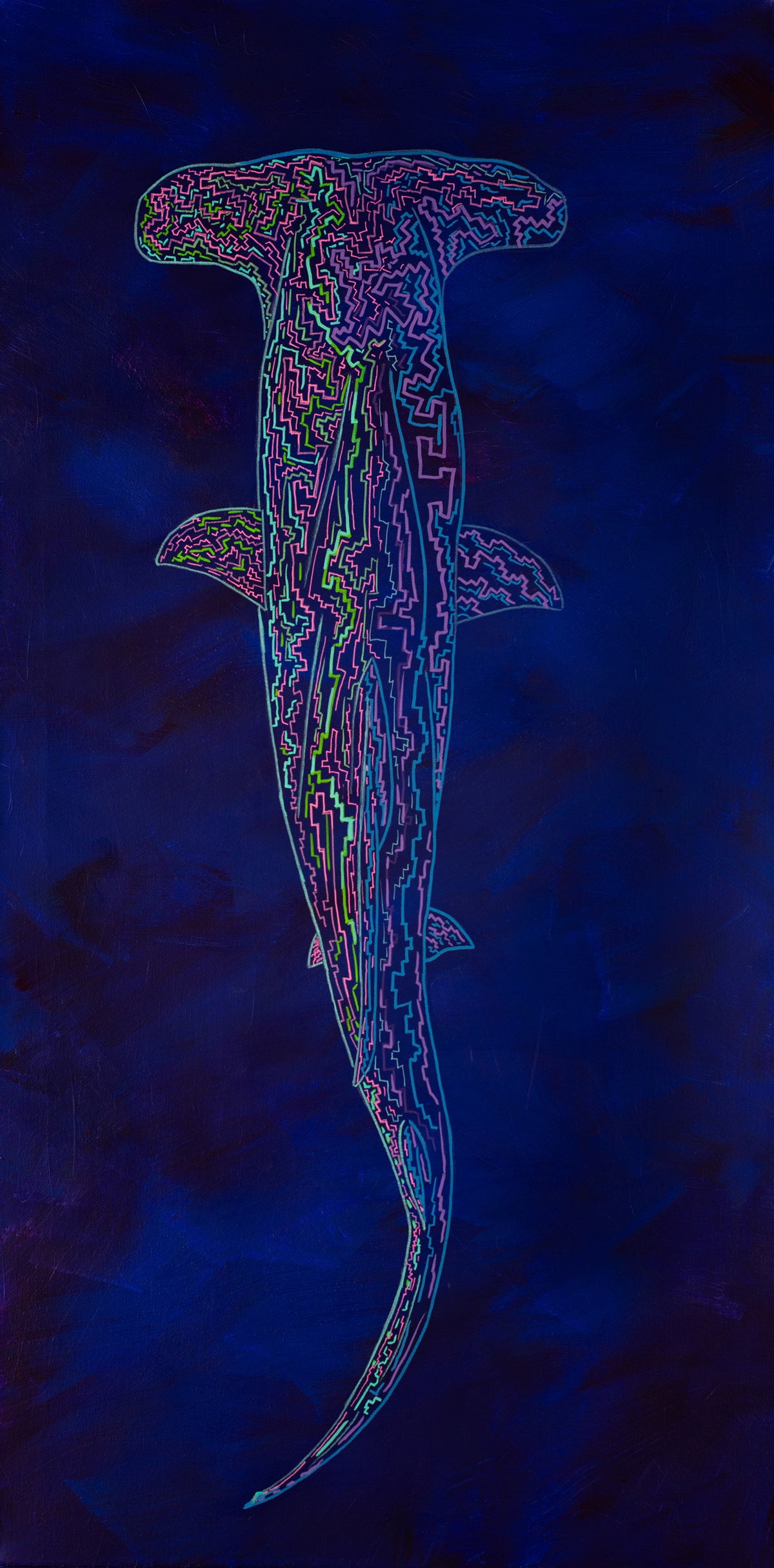 Tribal Hammerhead by Zach Otte