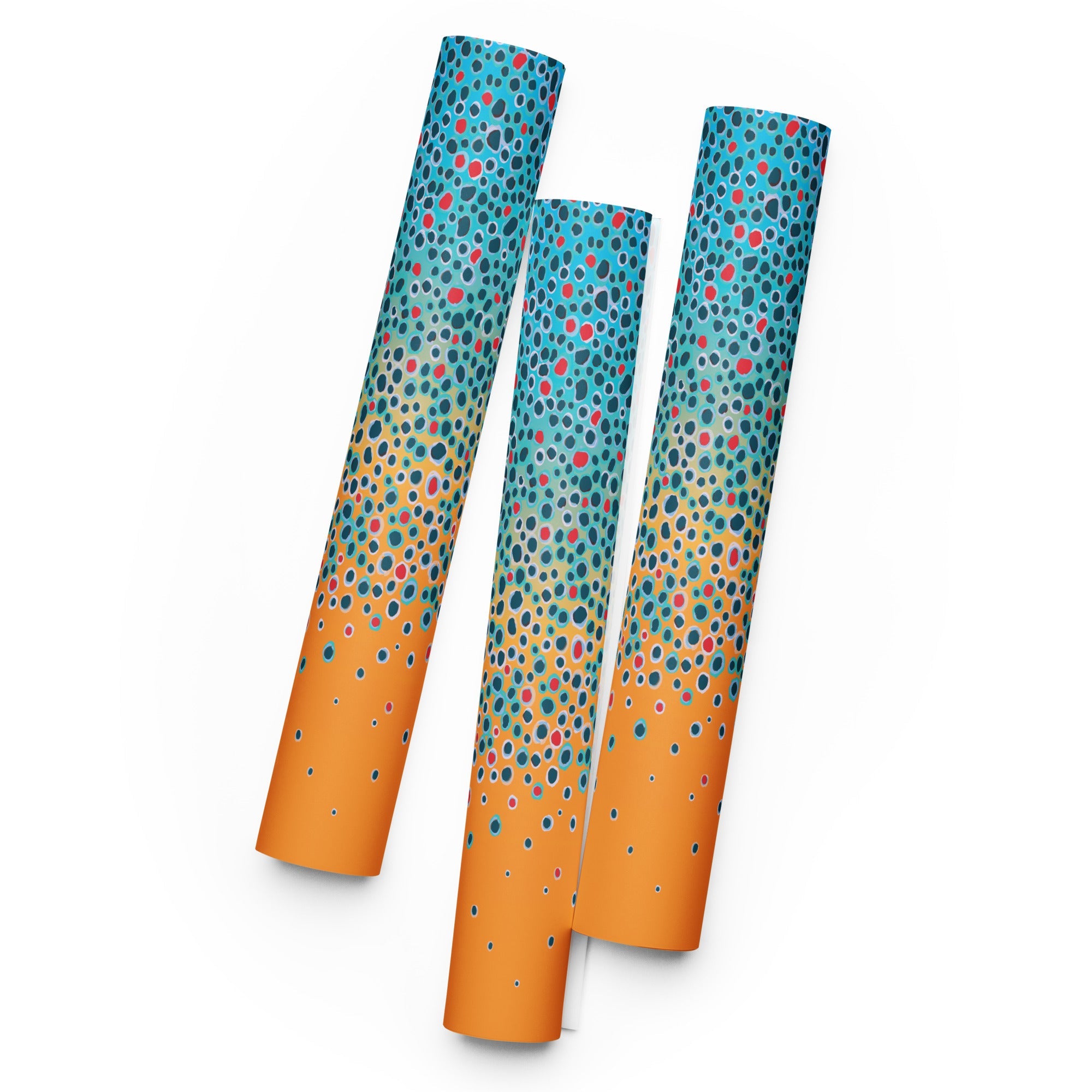 Brown Trout Wrapping Paper Sheets