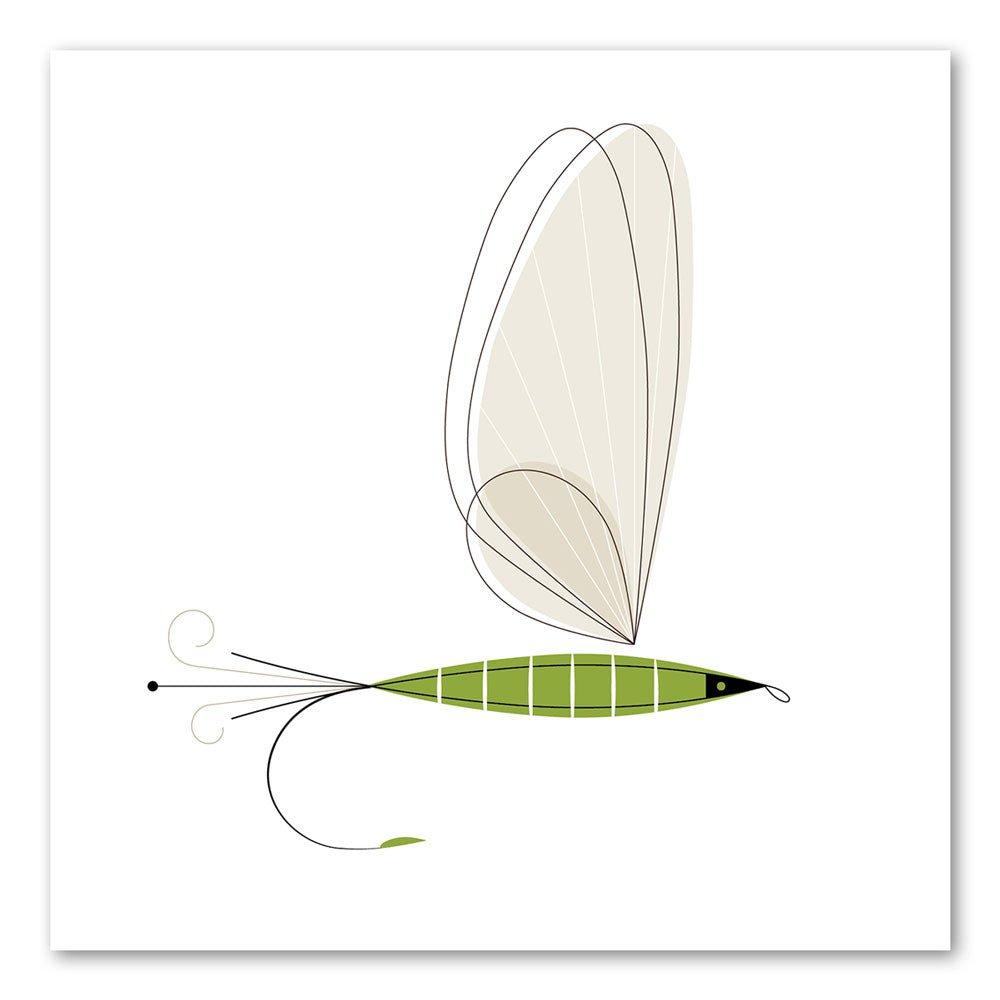 &quot;The Green Drake&quot; by Jerry Tanner, The Modern Fly Series