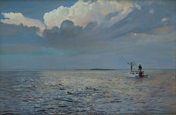 "Rolling Tarpon" by Peter Corbin
