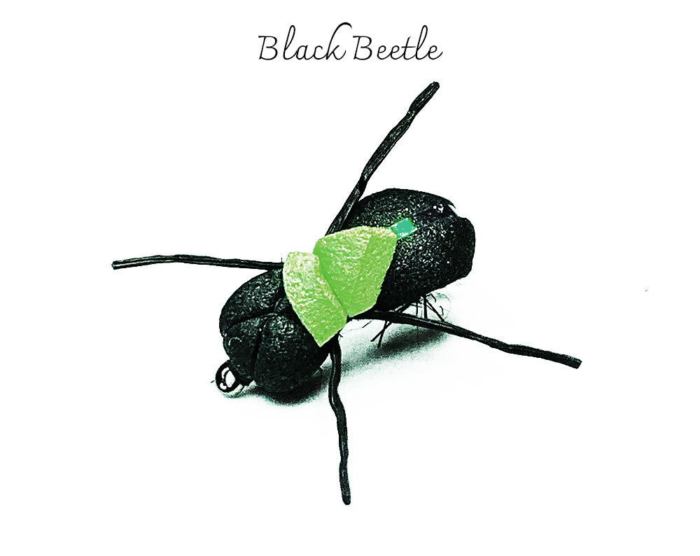 Small Batch Flies: Black Beetle