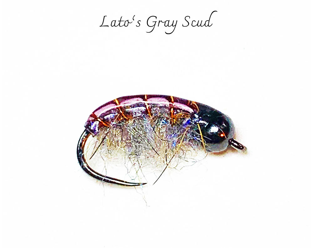 Small Batch Flies: Lato&#39;s Grey Scud