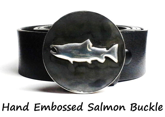 Hand Crafted Artisan Fish Buckle by Mark Goodwin