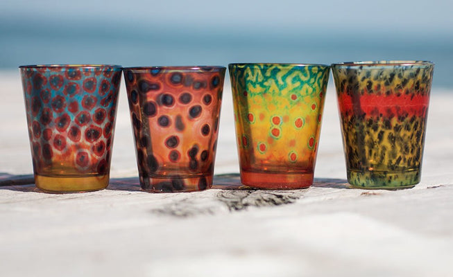 Fish Flank Shot Glass Set
